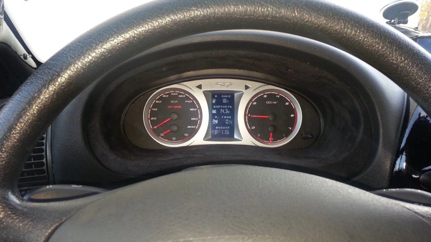 Панель приборов Лада Калина 1 тюнинг