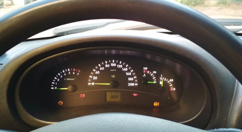 Панель приборов Лада Калина 1