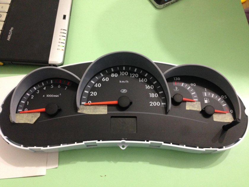 Приборная панель калина 1