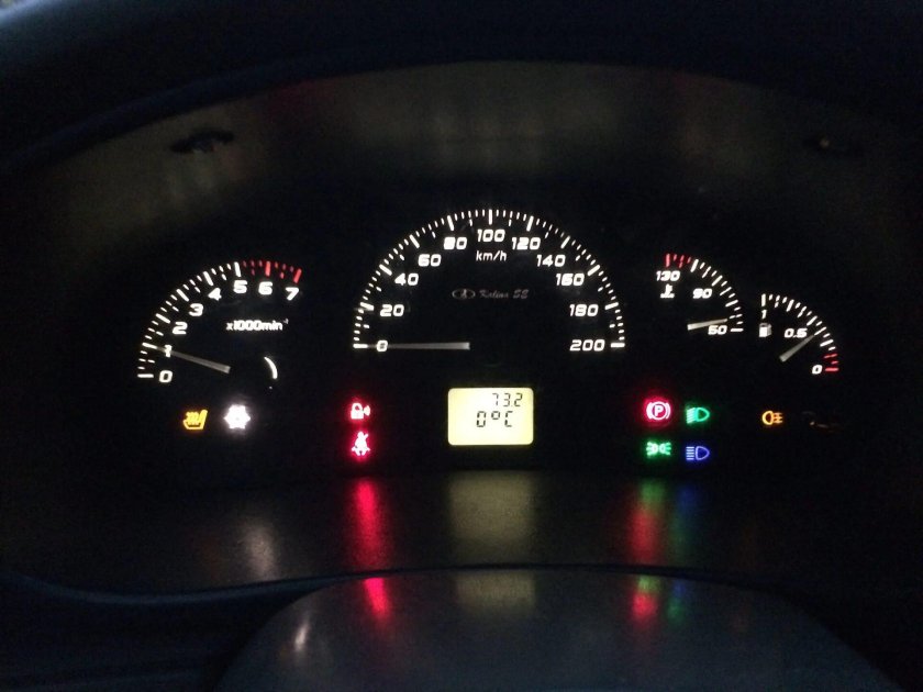 Панель приборов Лада Калина 1