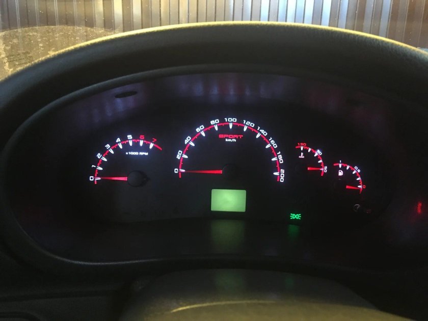 Лада Калина спорт 1 приборная панель