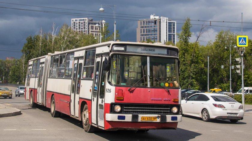 Икарус 283 13 Автобусный парк