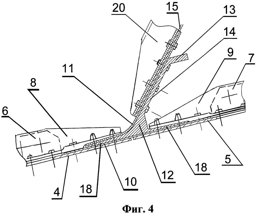 Стыковые соединения отсеков фюзеляжа