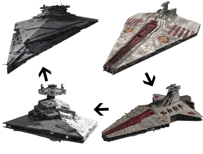 Звездный разрушитель Стар ВАРС