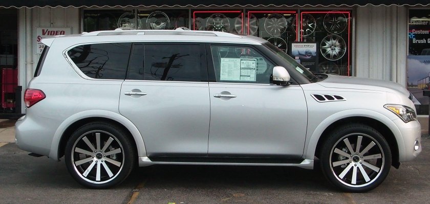 Диски на Infiniti qx80 r24
