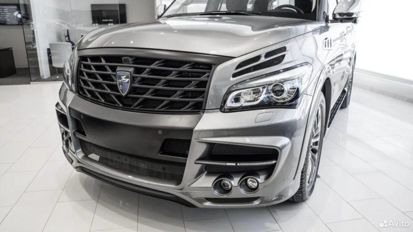 Infiniti qx80 в обвесе larte