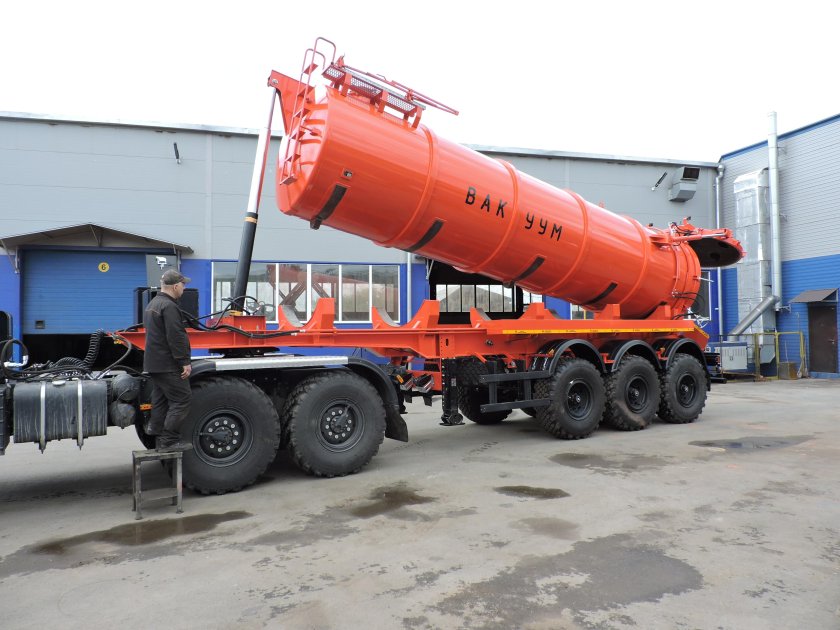 Полуприцепы химические