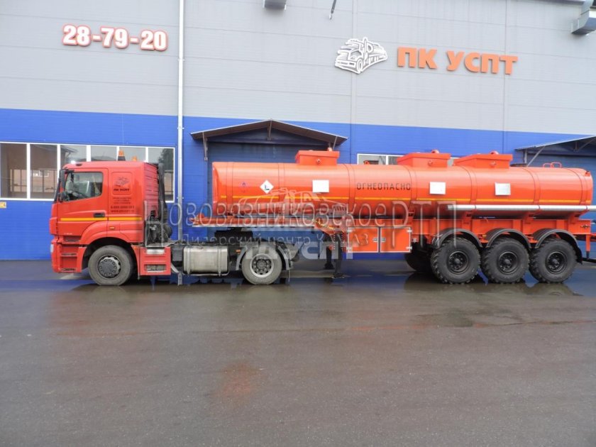 Полуприцеп бензовоз ГРАЗ