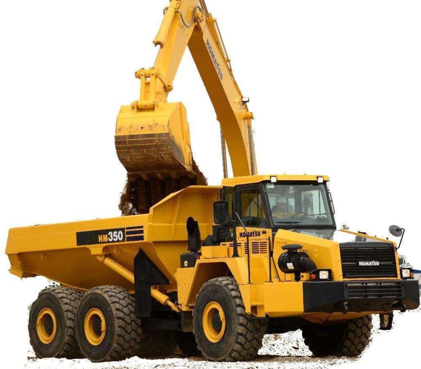 Komatsu hm350-1