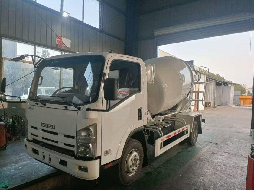 Concrete mixer truck