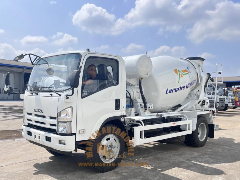 Concrete mixer truck