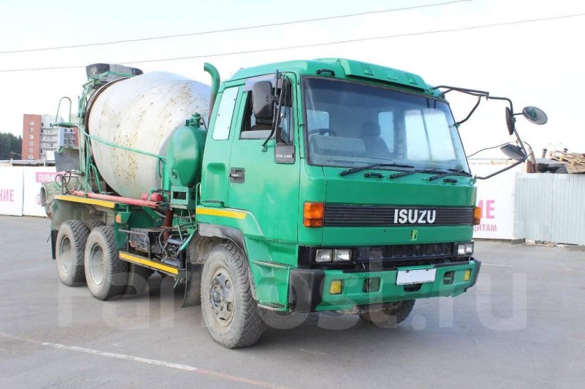 Исудзу бетономешалка