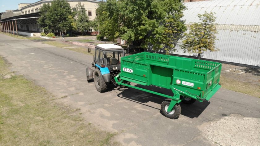 Разбрасыватель удобрений бобруйскагромаш прт 7а