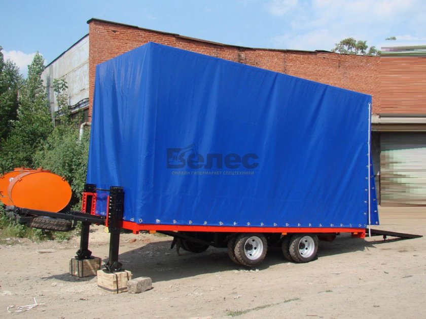 Низкорамный прицеп 9835-30