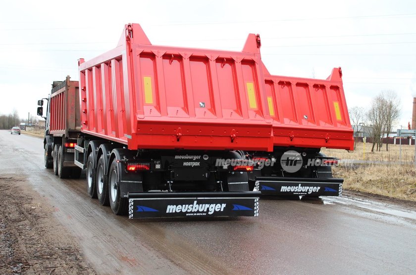 Самосвальный полуприцеп Новтрак