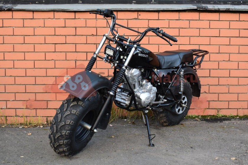 Мотоцикл внедорожный Скаут-3v-200