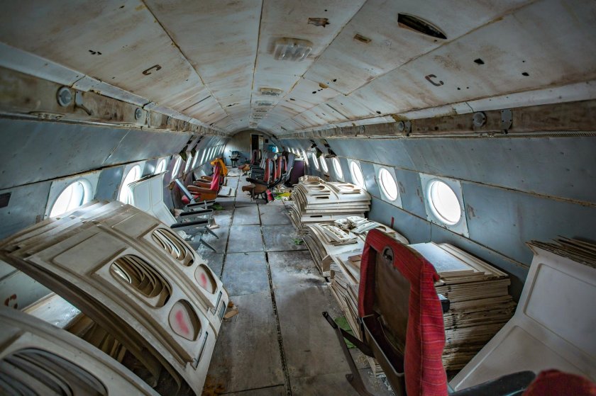 Ил 18 кабина