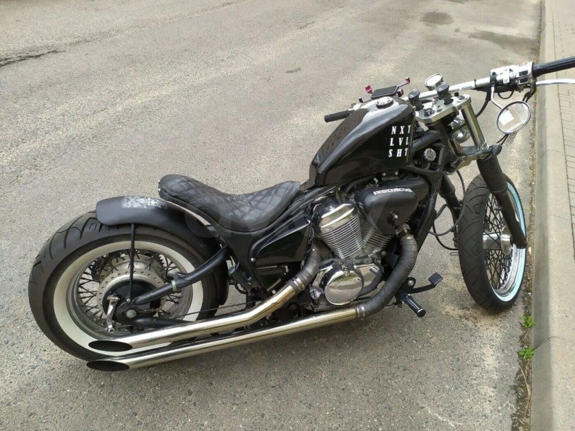 Honda nv400 боббер