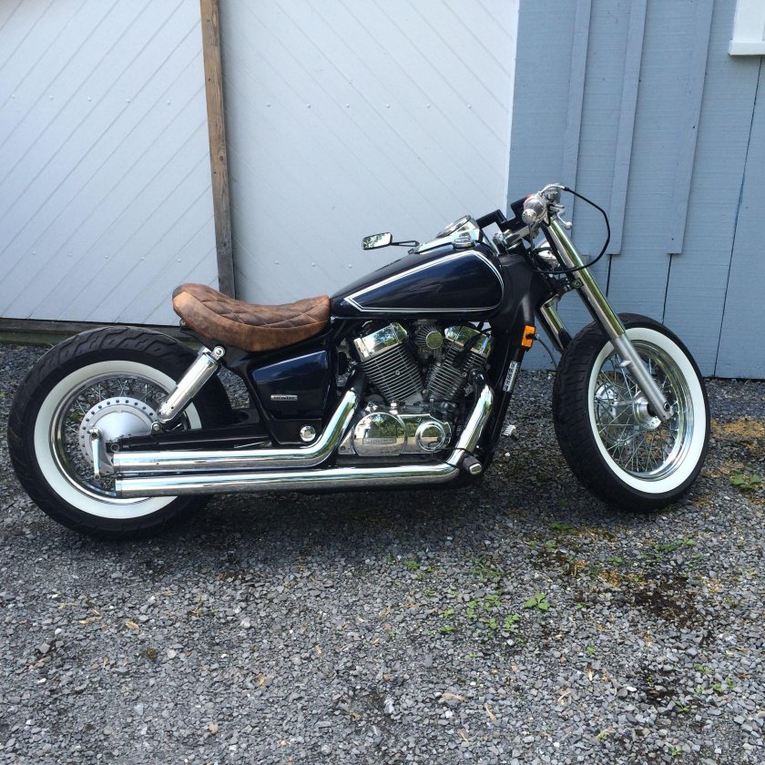 Honda Shadow 750 боббер