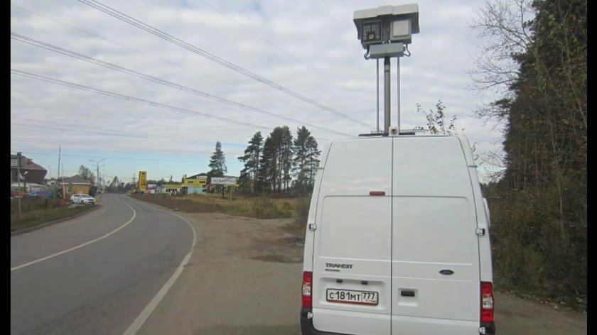 Передвижные камеры видеофиксации Форд Транзит