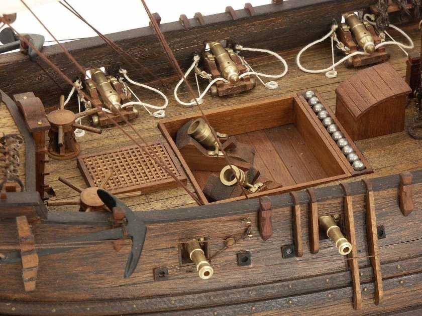 Бомбардирский корабль la Candelaria