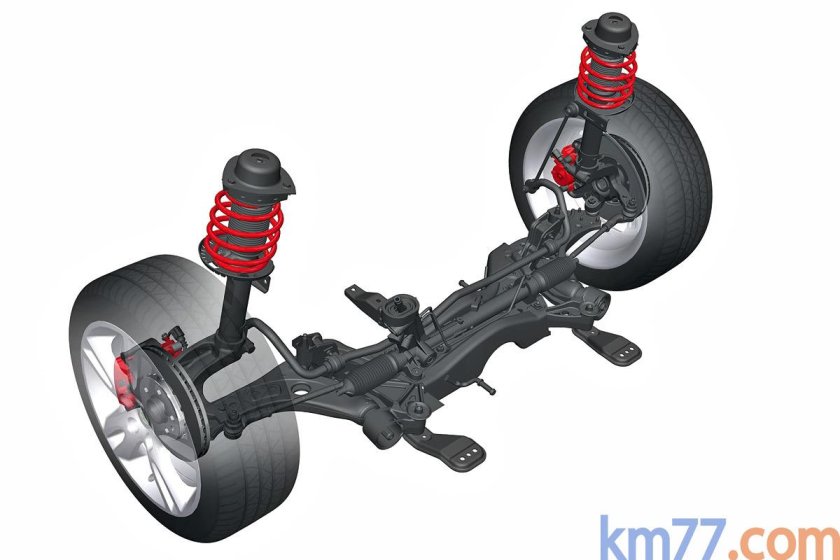 Передняя подвеска Шкода Фабия 1