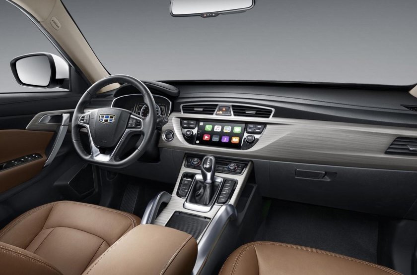 Geely Atlas 2.4 салон