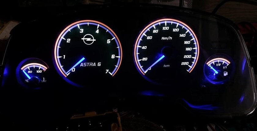 Приборная панель опель астра h