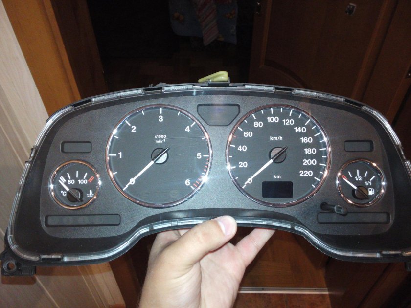 Панель приборов opel astra g