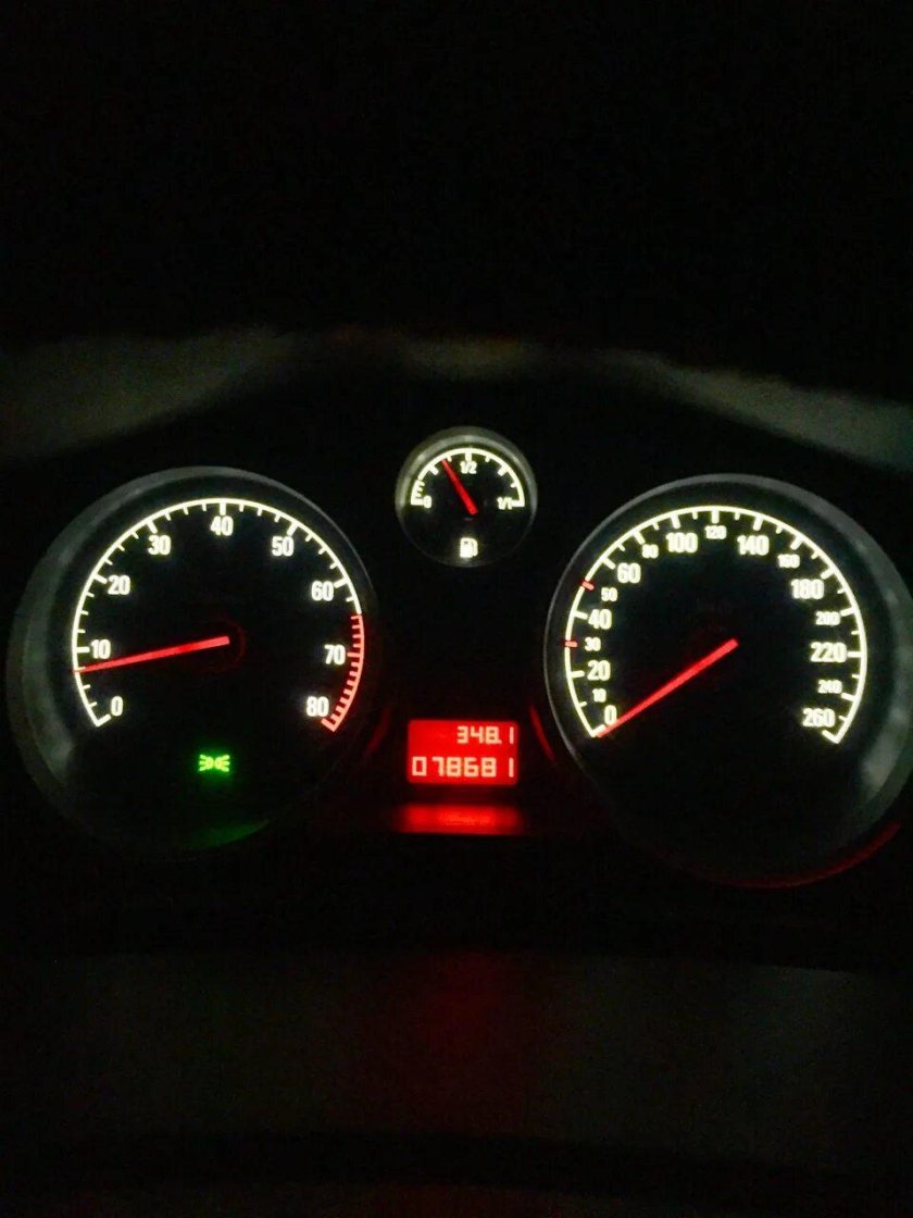 Приборка опель астра h