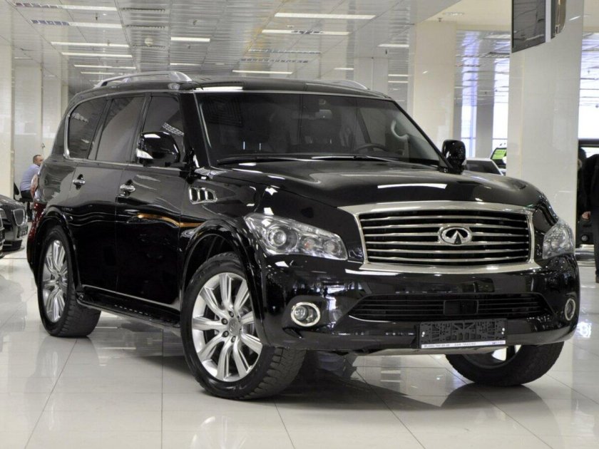 Инфинити джип qx56 черный