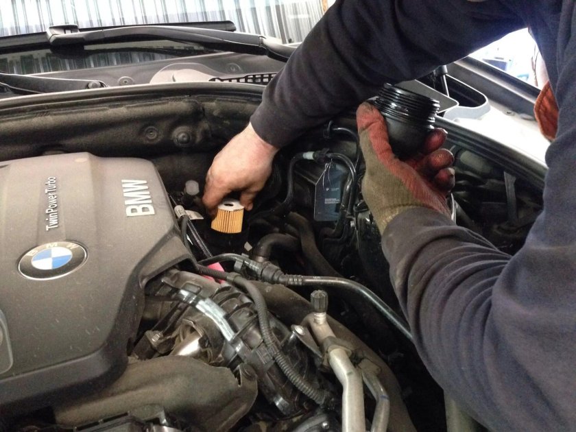 BMW g20 318d масло