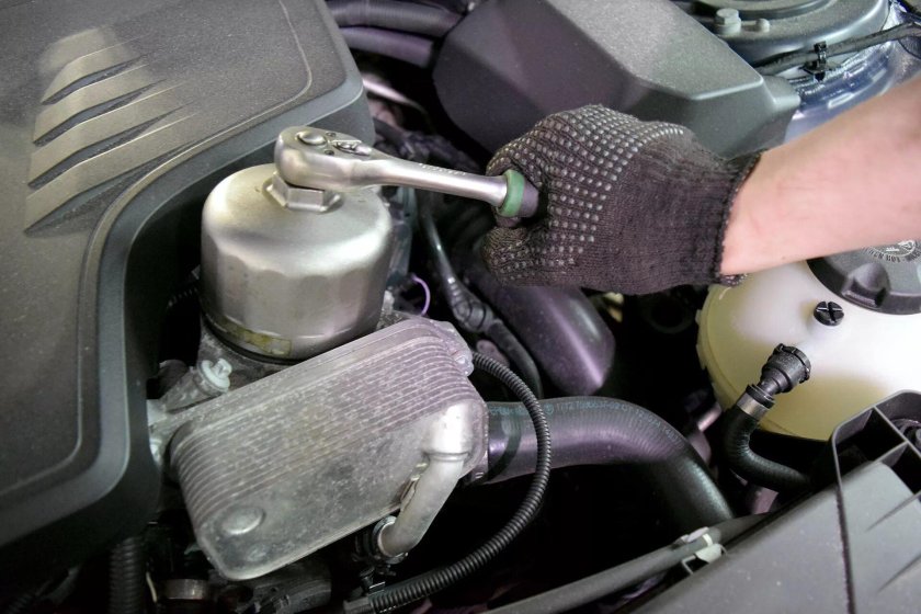 Масло в БМВ 320i