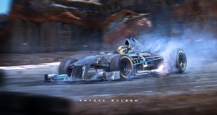 Khyzyl Saleem Mercedes