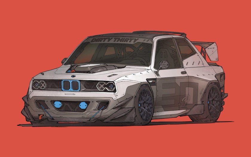 BMW m3 e30 Art