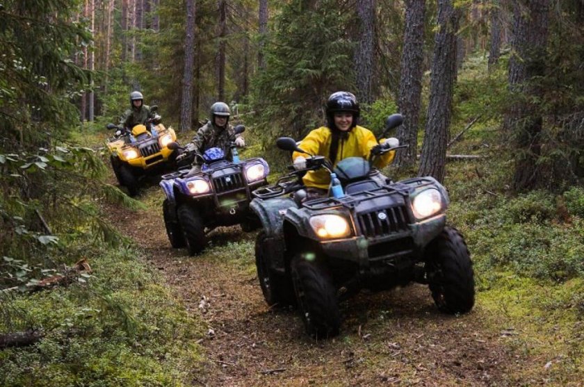 Сафари на квадроциклах Карелия