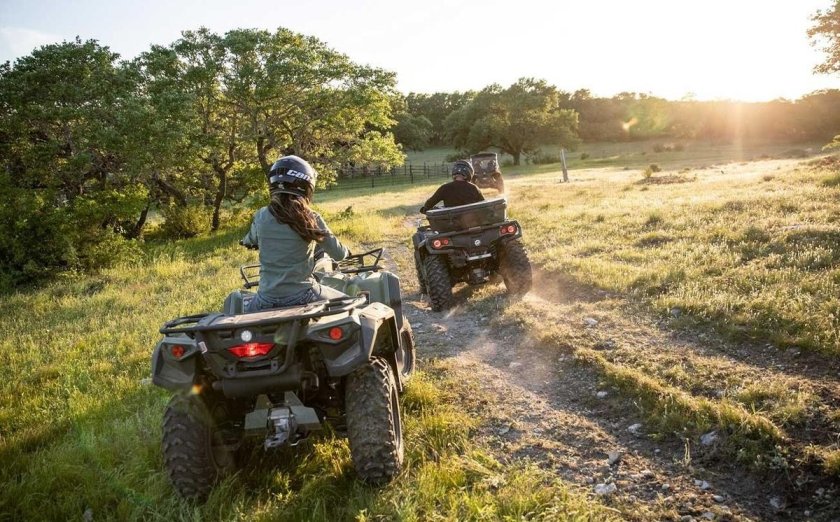 Покатушки на квадриках