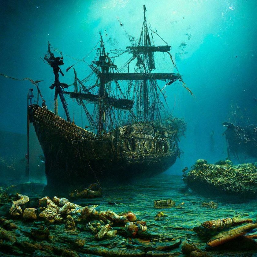 Корабли под водой