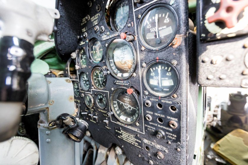 Ил-28 кабина
