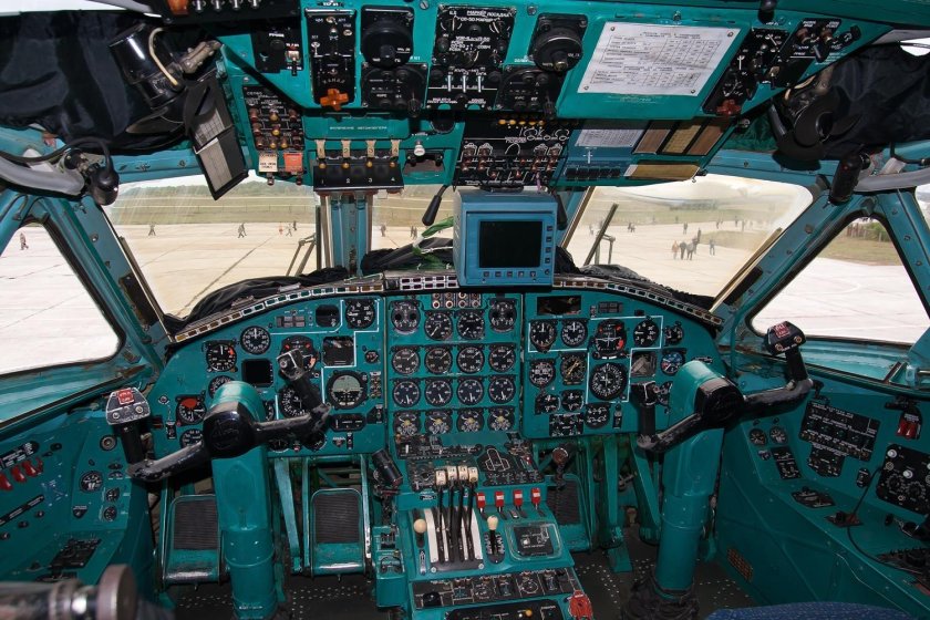 Airbus a310 кабина