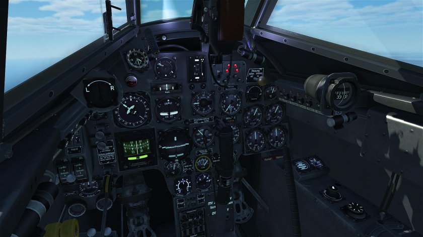 Ил-2 Штурмовик кабина пилота