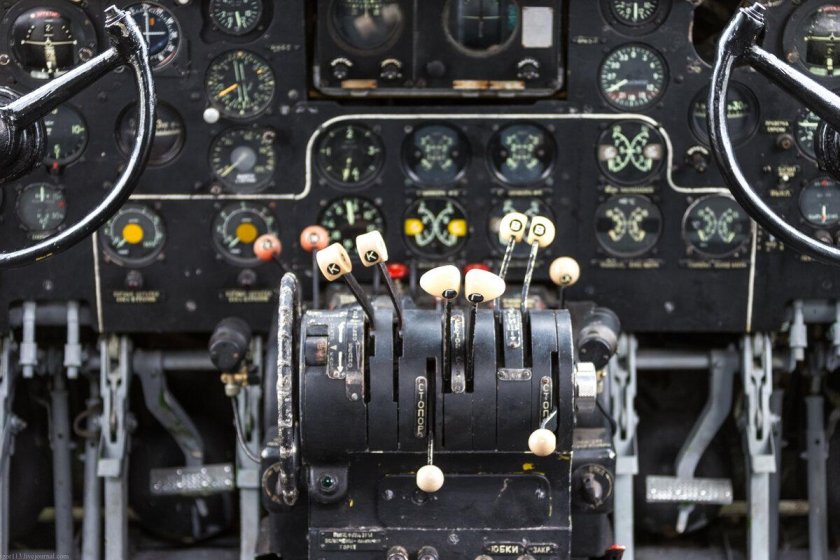Приборная панель ил-14