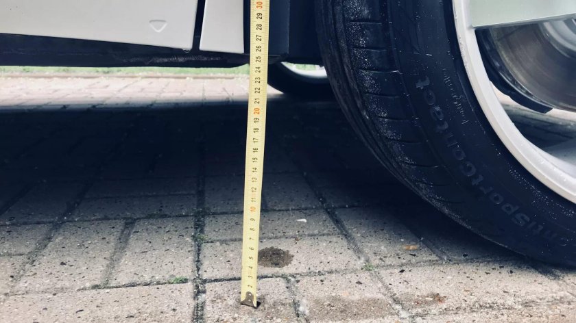 Тигуан дорожный просвет