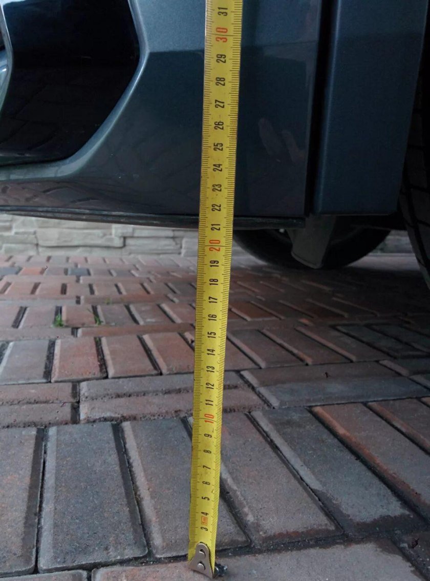 Тигуан 2 дорожный просвет