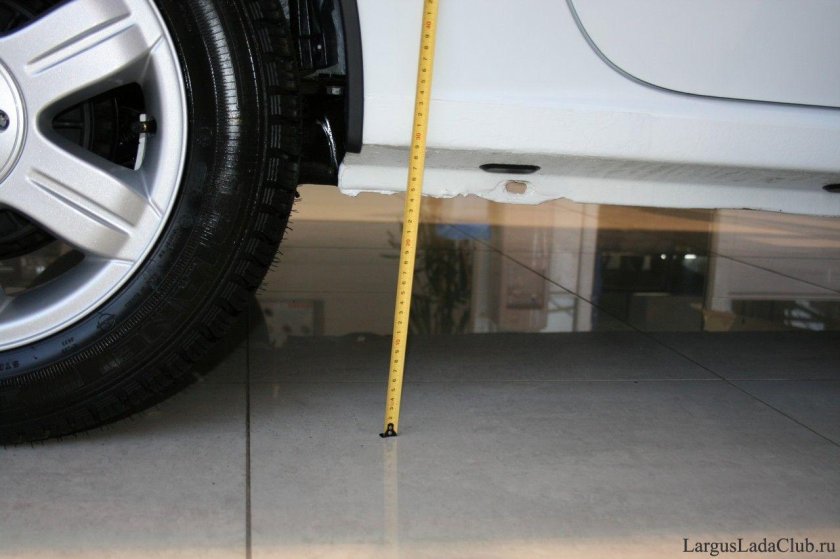 Дорожный просвет Лада Ларгус