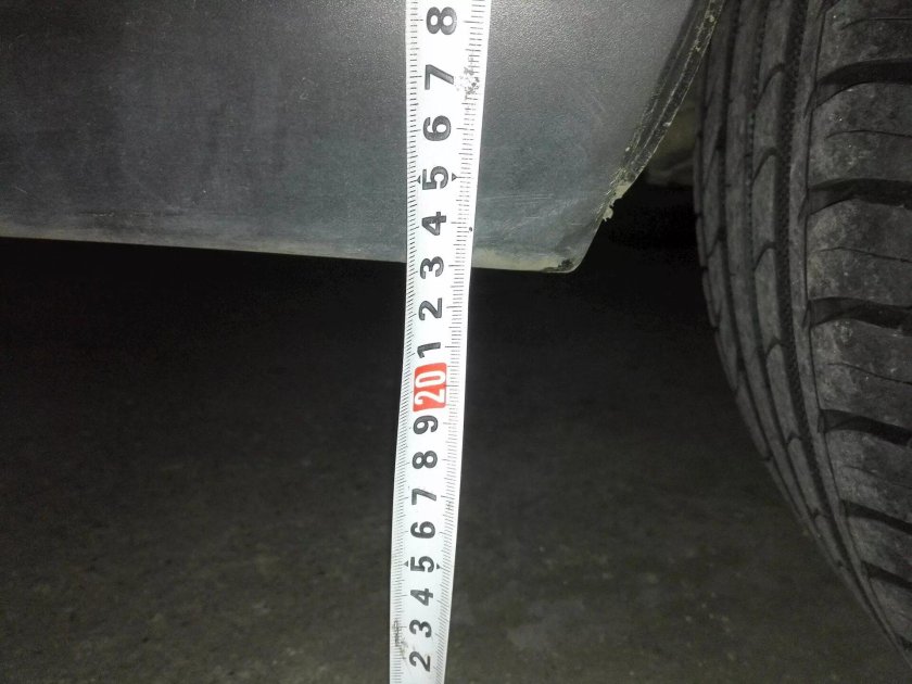 Лада Приора клиренс дорожный просвет