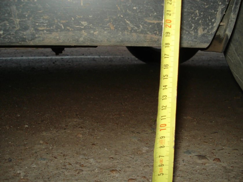 Дорожный клиренс Лада Приора