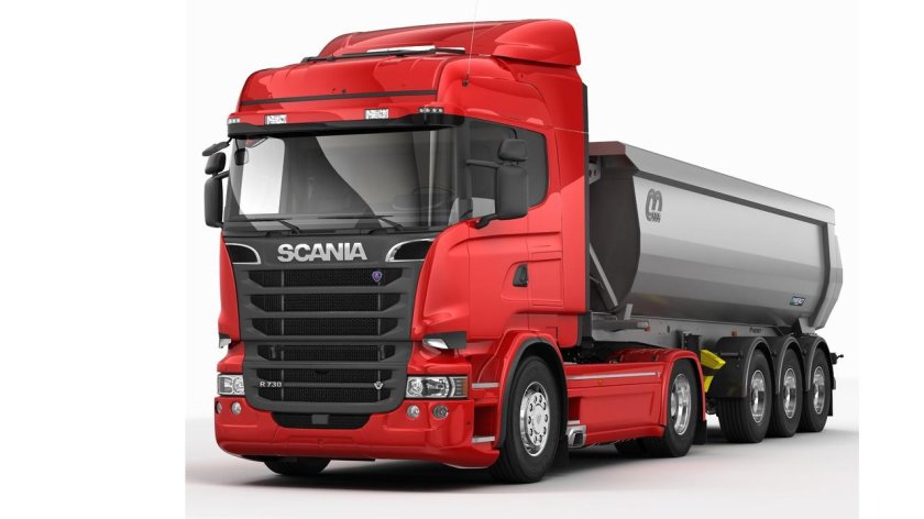 Scania r730 самосвал