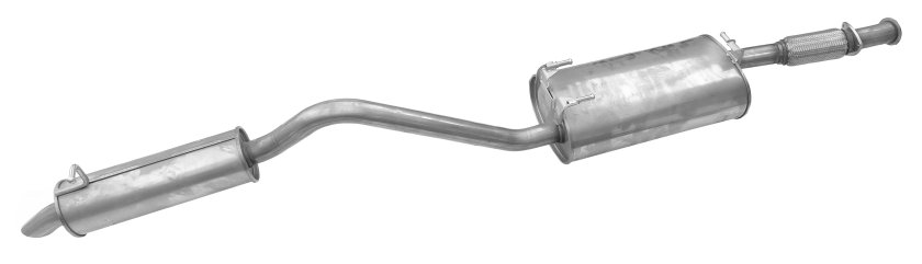 Глушитель с резонатором УАЗ Патриот