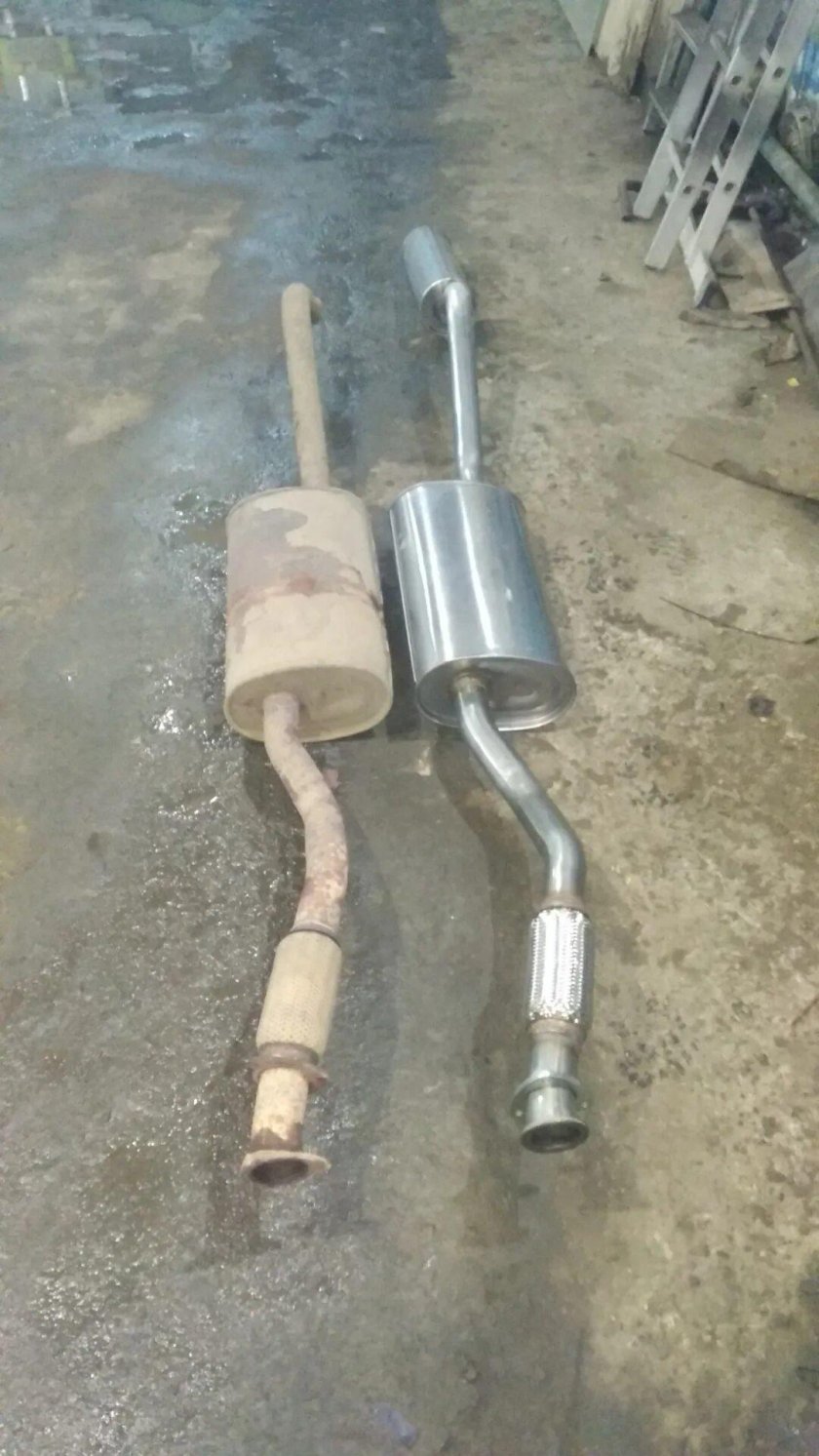 Глушитель УАЗ Патриот 2010 года